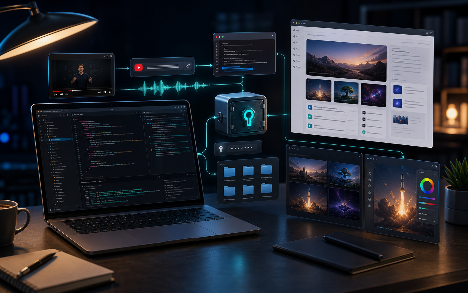 HTML on Canvas e agentes full-stack: visual premium gerado a partir do video.
